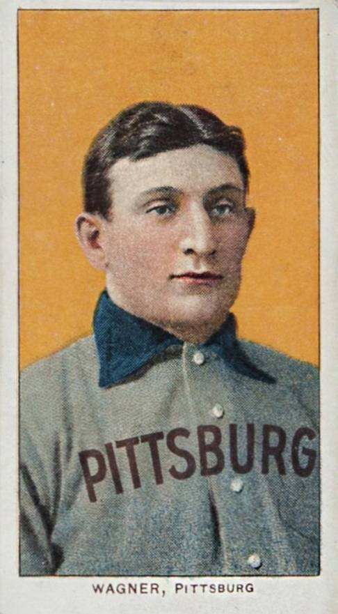 1909 White Borders Piedmont & Sweet Caporal Honus Wagner #497 Baseball Card