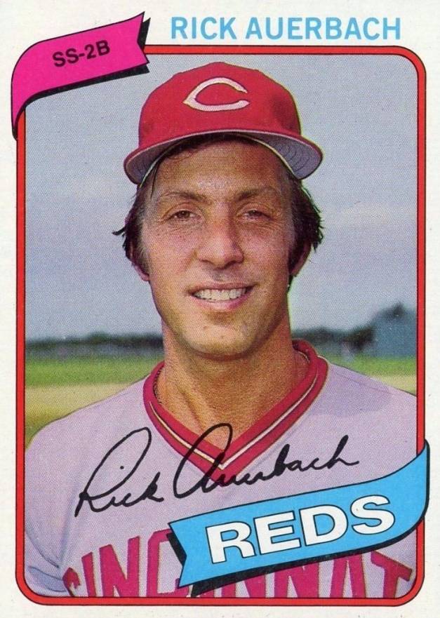 1980 Topps Rick Auerbach #354 Baseball Card