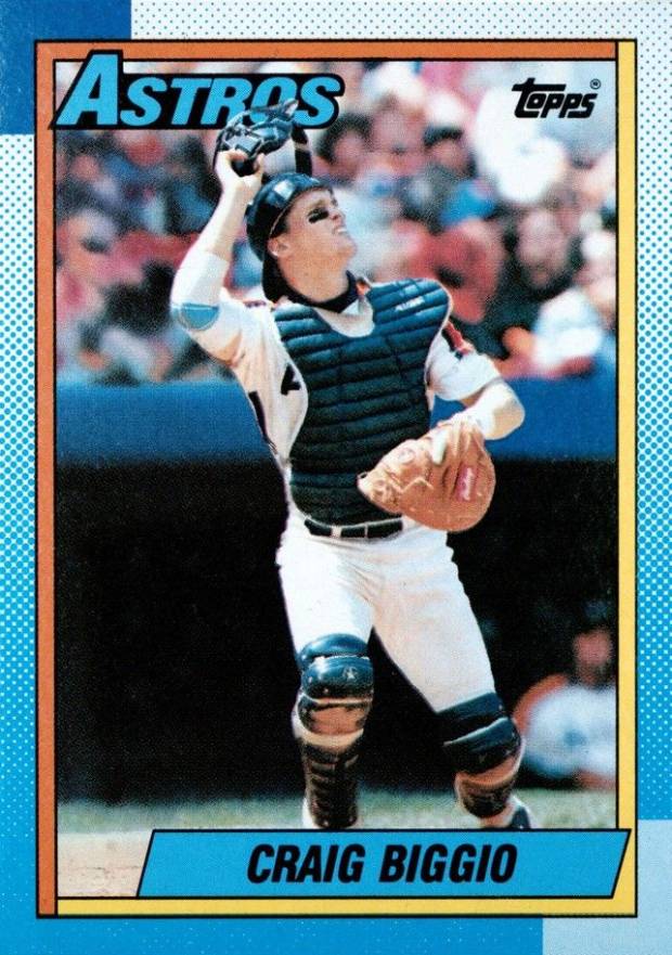 1990 Topps Craig Biggio #157 Baseball Card