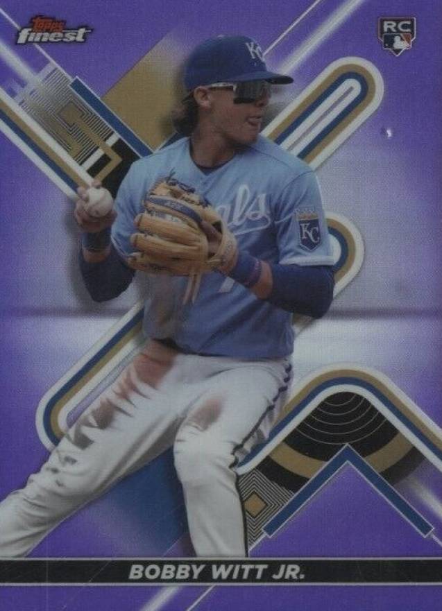 2022 Topps Finest Bobby Witt Jr. #62 Baseball Card