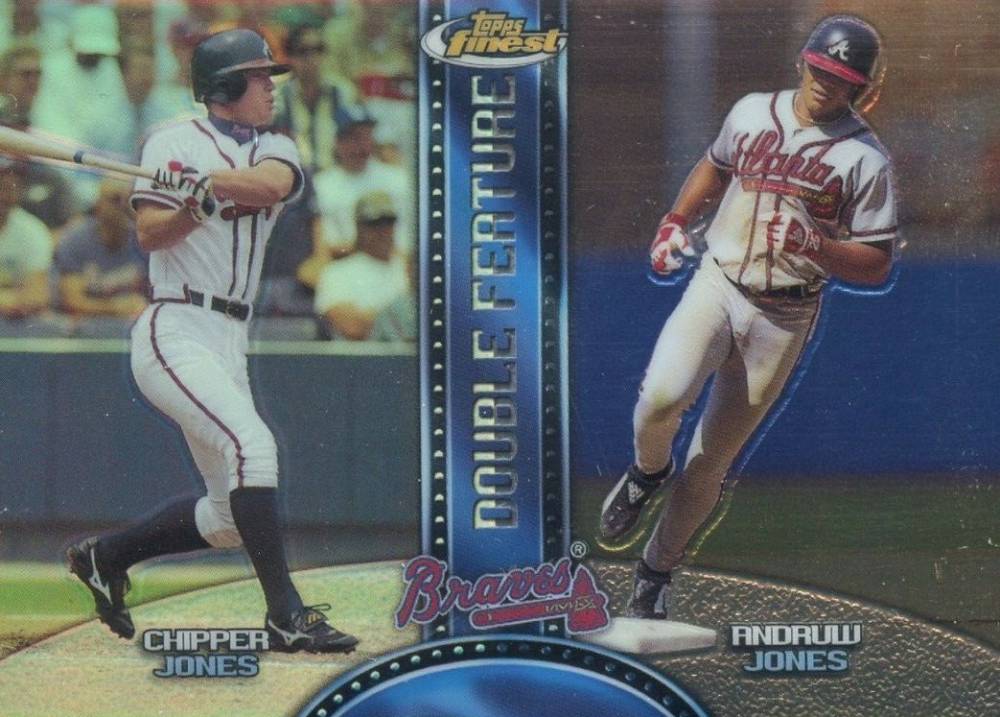 1999 Finest Double Feature Andruw Jones #DF2 Baseball Card