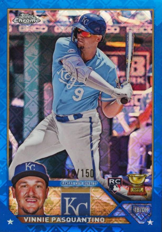 2023 Topps Chrome Logofractor Edition Vinnie Pasquantino #119 Baseball Card