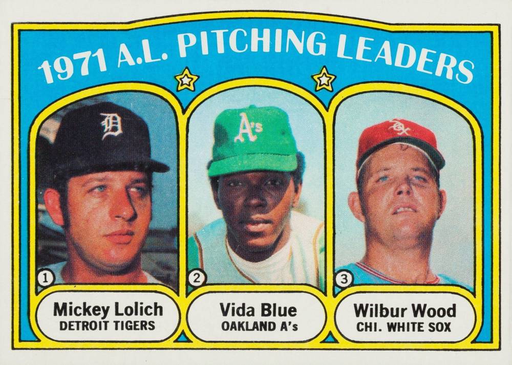 1972 Topps Vida Blue #94 Baseball Card