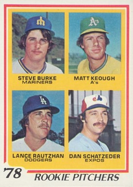 1978 Topps Steve Burke #709 Baseball Card