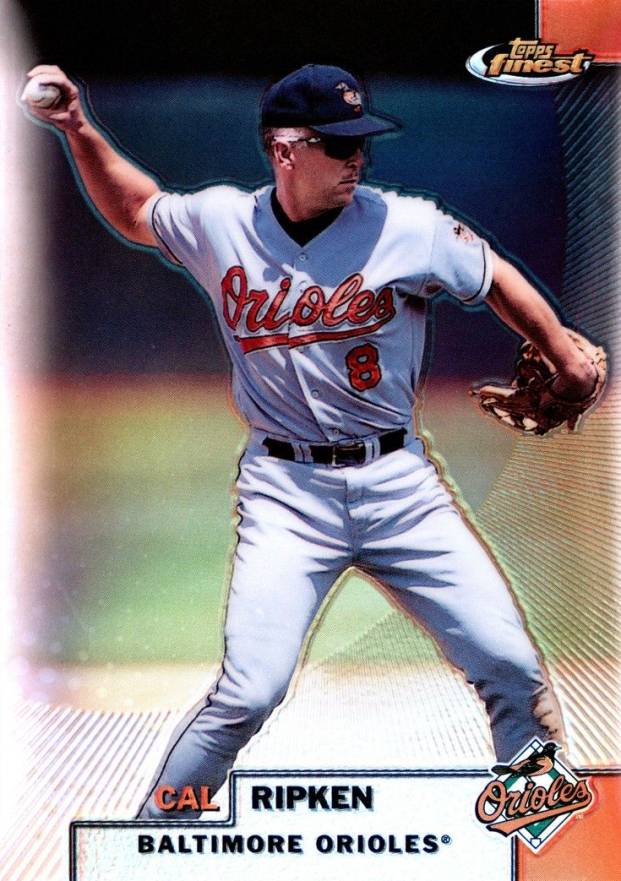 1999 Finest Cal Ripken Jr. #82 Baseball Card
