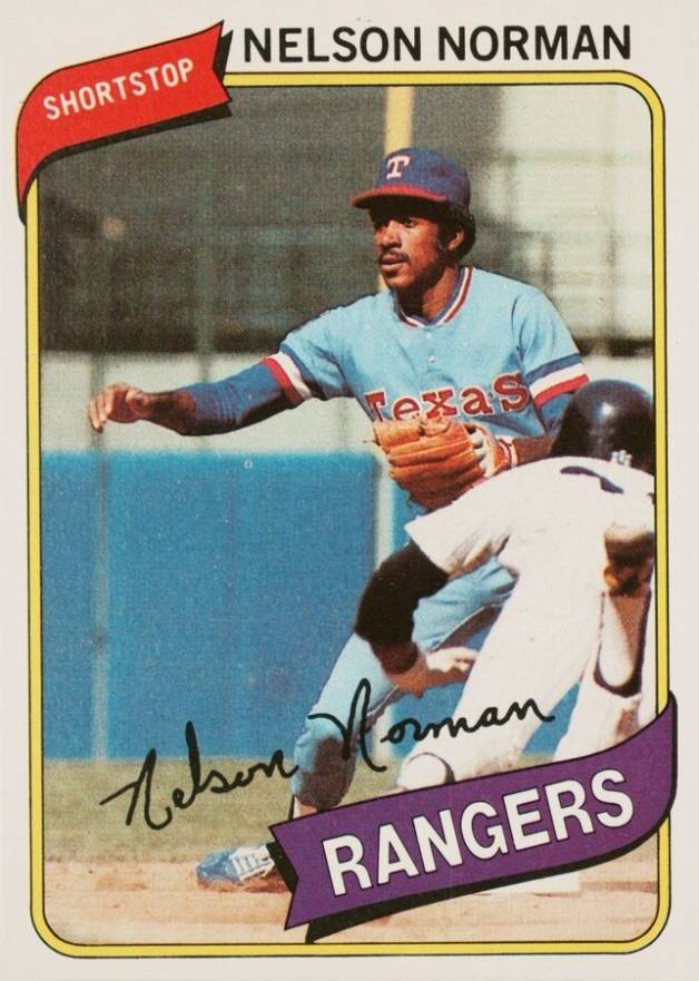 1980 Topps Nelson Norman #518 Baseball Card