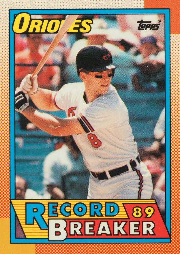 1990 Topps Tiffany Cal Ripken Jr. #8 Baseball Card