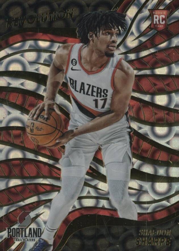 2022 Panini Revolution Shaedon Sharpe #127 Basketball Card