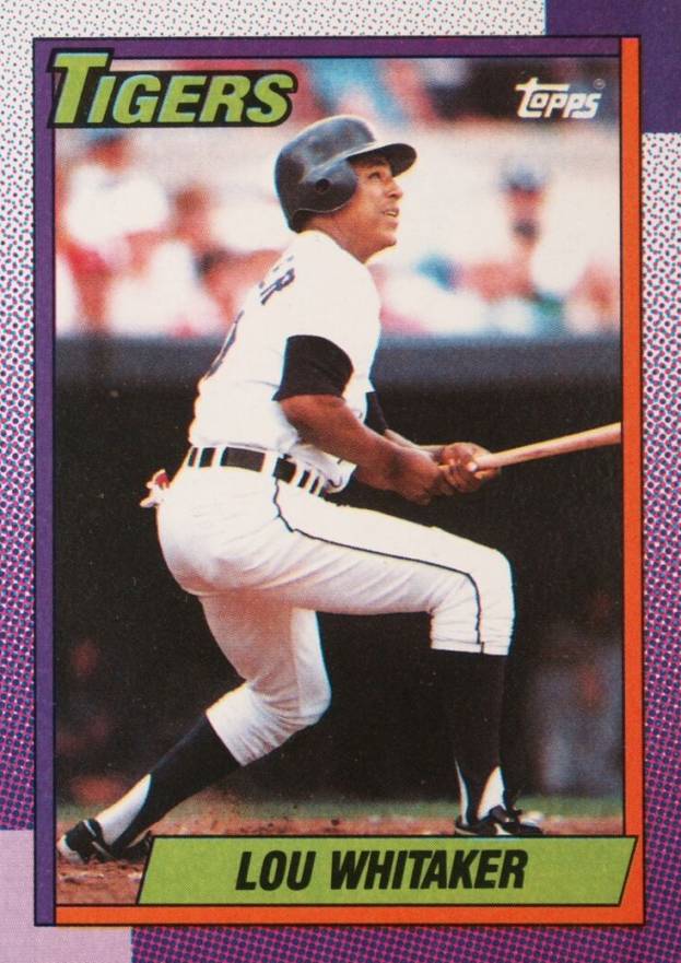 1990 Topps Lou Whitaker #280 Baseball Card