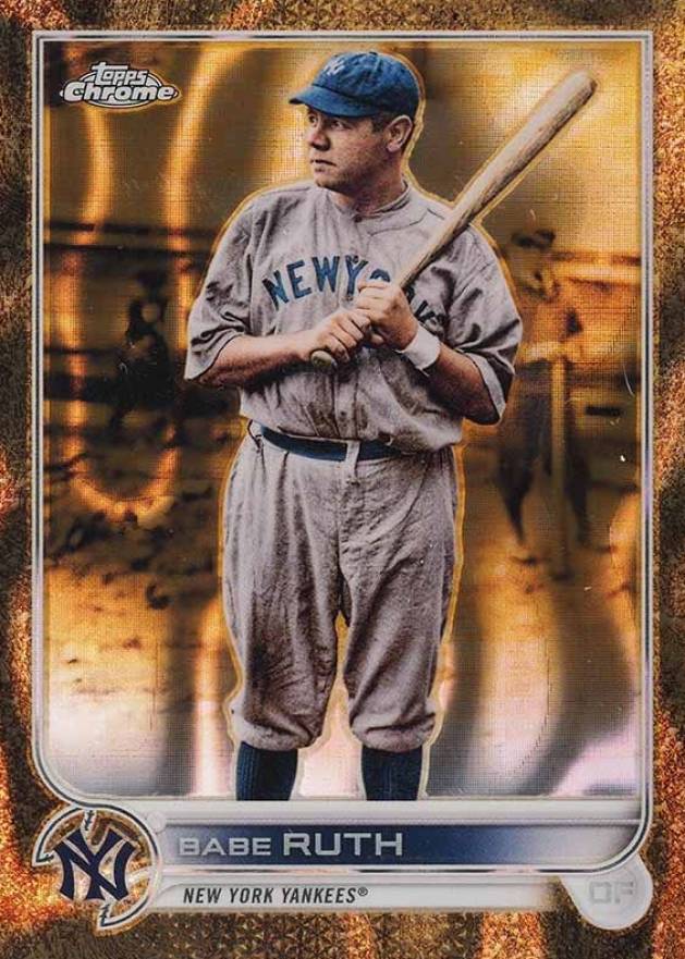 2022 Topps Gilded Collection Babe Ruth #3 Baseball Card