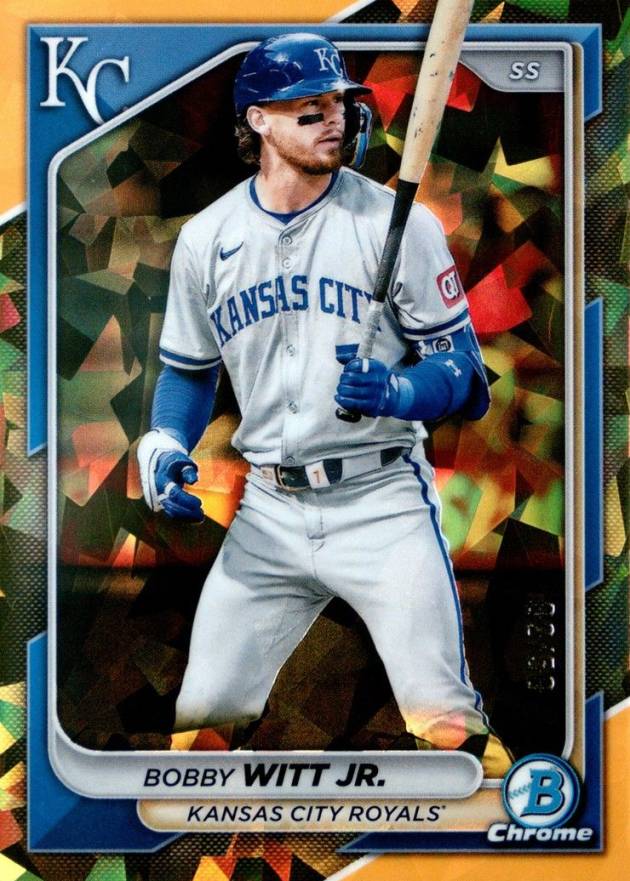 2024 Bowman Chrome Sapphire Edition Bobby Witt Jr. #1 Baseball Card