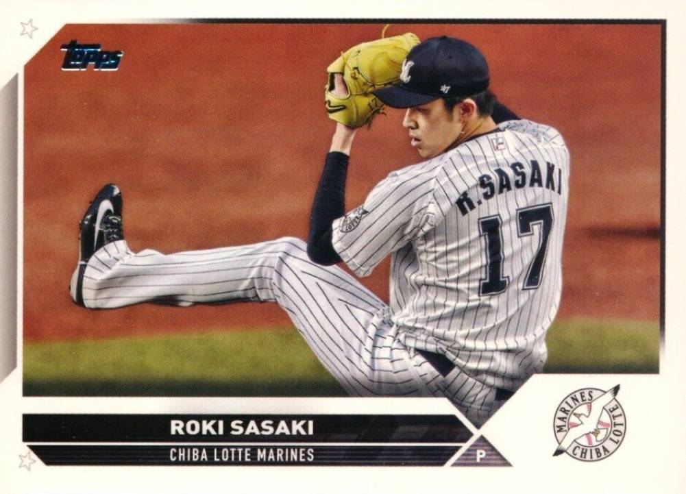 2023 Topps NPB Roki Sasaki #50 Baseball Card