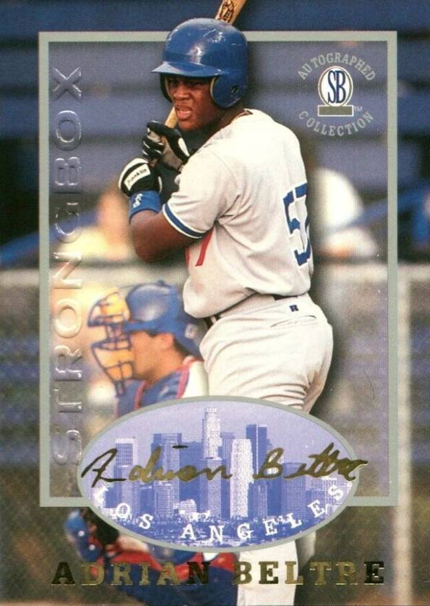 1997 Score Board Autograph Collection Adrian Beltre #49 Baseball Card