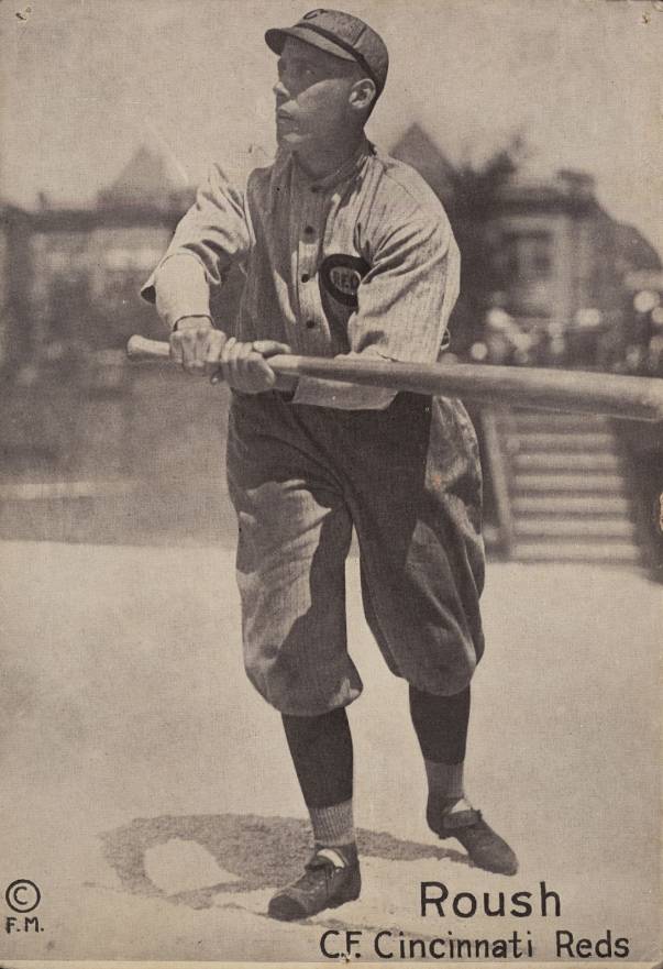 1919 Felix Mendlesohn Edd Roush # Baseball Card