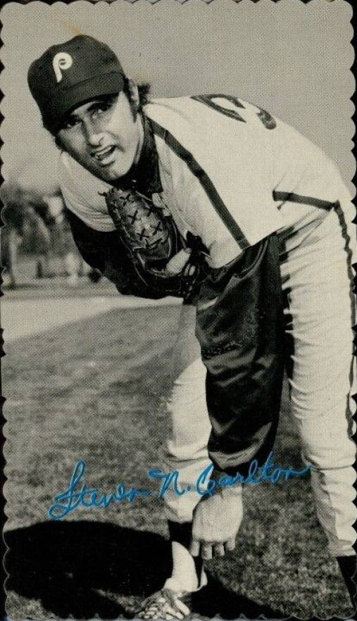 1974 Topps Deckle Edge Steve Carlton #5 Baseball Card