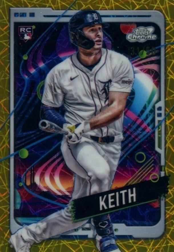 2024 Topps Chrome Cosmic Colt Keith #195 Baseball Card
