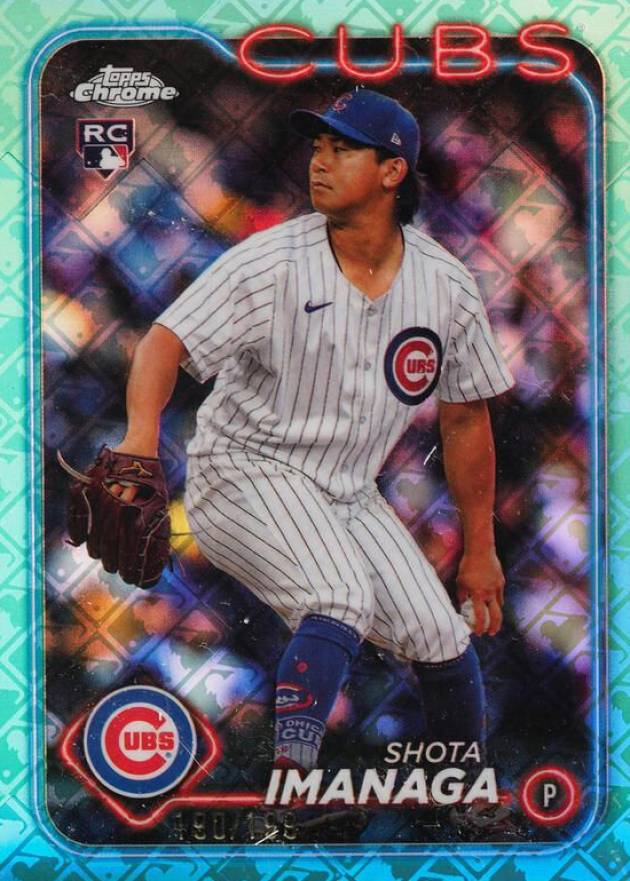 2024 Topps Chrome Logofractor Edition Shota Imanaga #121 Baseball Card