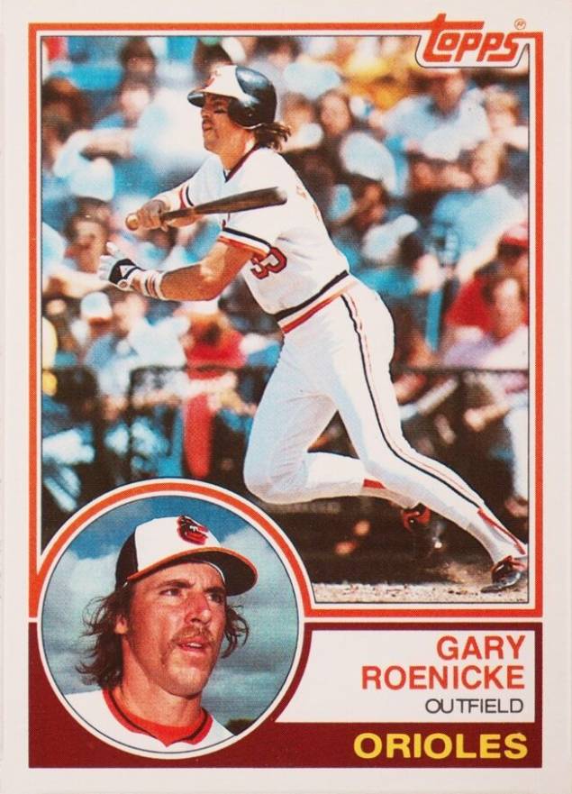 1983 Topps Gary Roenicke #605 Baseball Card