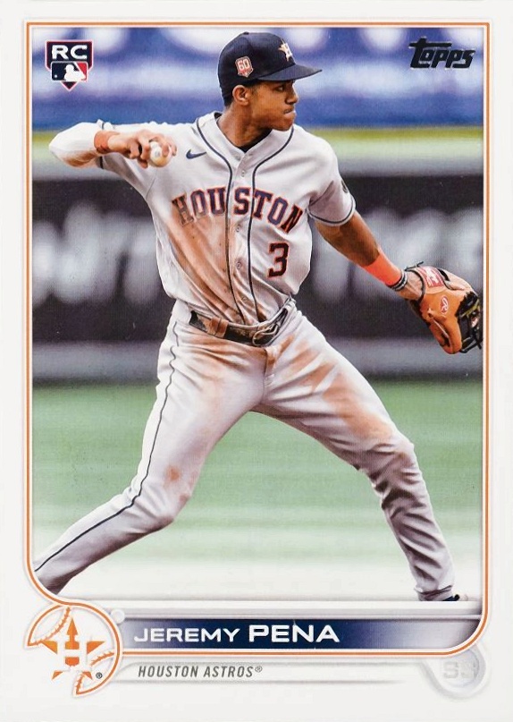 2022 Topps Update Jeremy Pena #US253 Baseball Card
