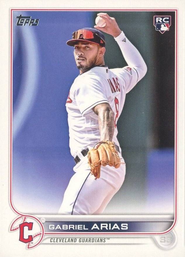 2022 Topps Update Gabriel Arias #US248 Baseball Card