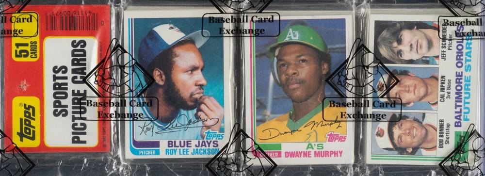 1982 Topps Rack Pack #RP Baseball Card