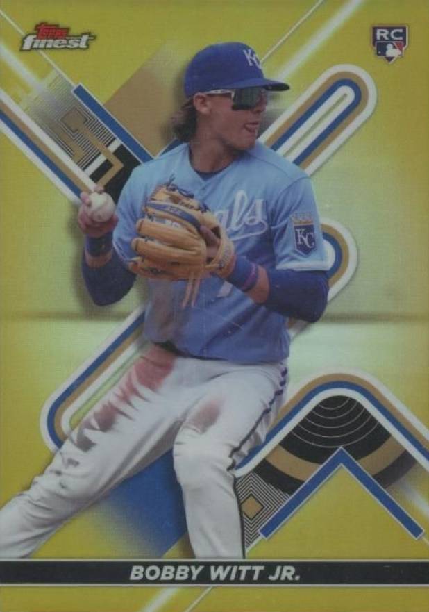 2022 Topps Finest Bobby Witt Jr. #62 Baseball Card