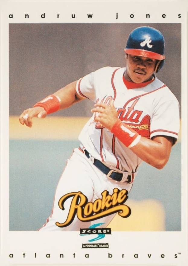 1997 Score Andruw Jones #310 Baseball Card
