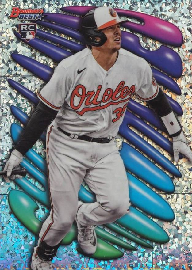 2023 Bowman's Best Shellacked Adley Rutschman #SH3 Baseball Card