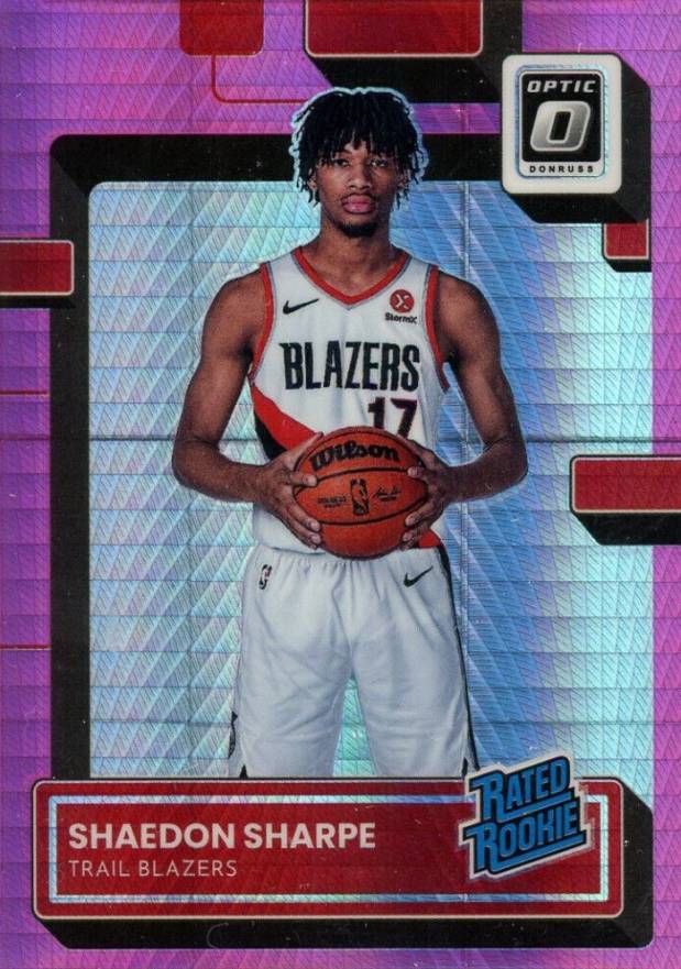 2022 Panini Donruss Optic Shaedon Sharpe #249 Basketball Card