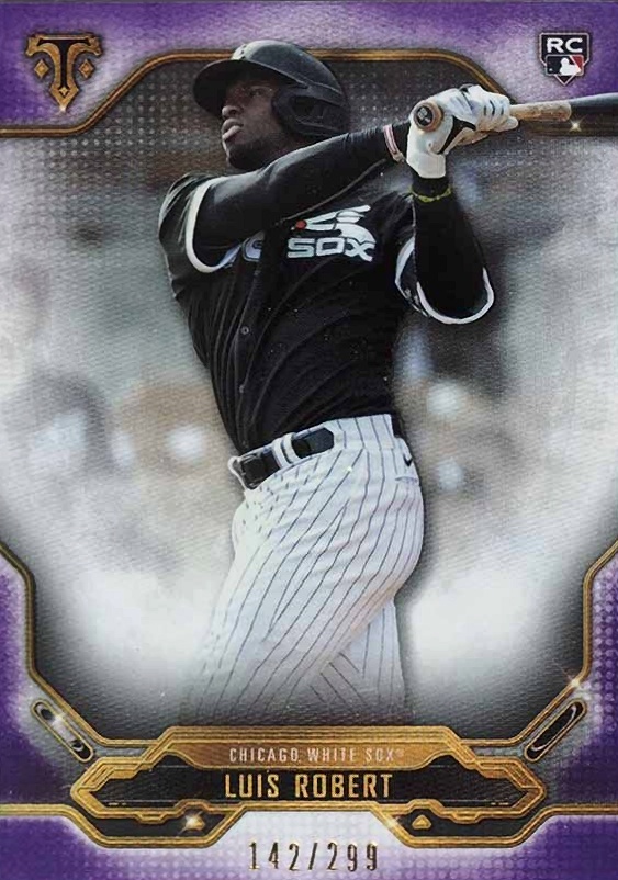 2020 Topps Triple Threads Luis Robert Jr. #24 Baseball Card