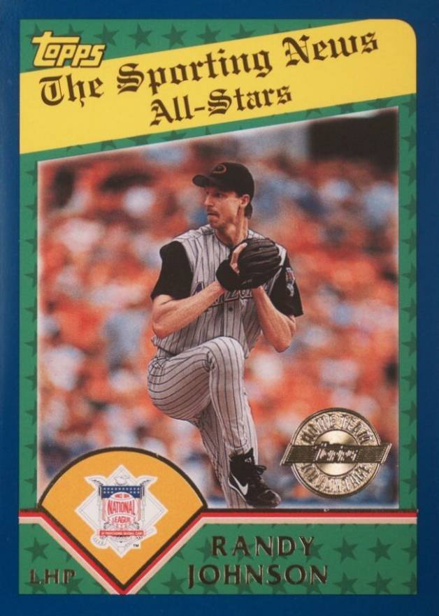 2003 Topps Randy Johnson #718 Baseball Card