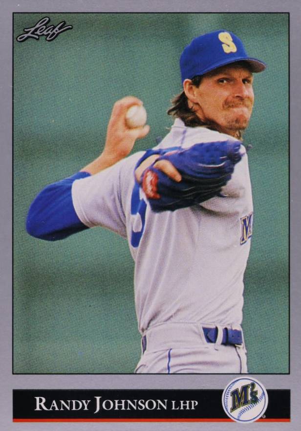 1992 Leaf Randy Johnson #302 Baseball Card