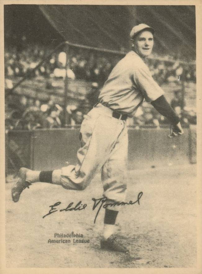 1929 Kashin Publications Ed Rommel # Baseball Card