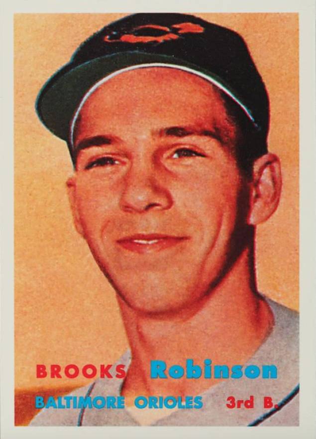 1997 Topps Stars Rookie Reprint Brooks Robinson #13 Baseball Card