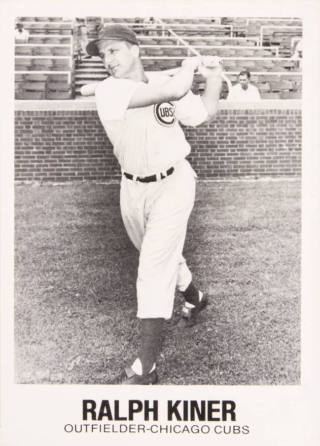 1977 TCMA Renata Galasso Ralph Kiner #2 Baseball Card