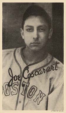 1936 Goudey Premiums-Type 1-Wide Pen Joe Coscarart # Baseball Card