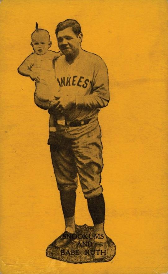 1900 Postcards & Trade Babe Ruth # Baseball Card