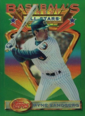1993 Finest Ryne Sandberg #105 Baseball Card