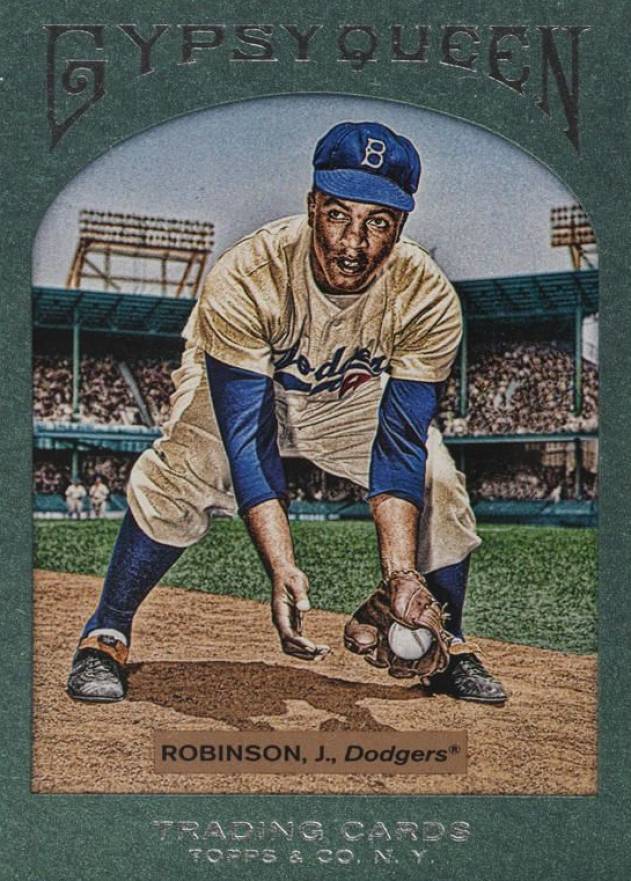 2011 Topps Gypsy Queen Jackie Robinson #4 Baseball Card