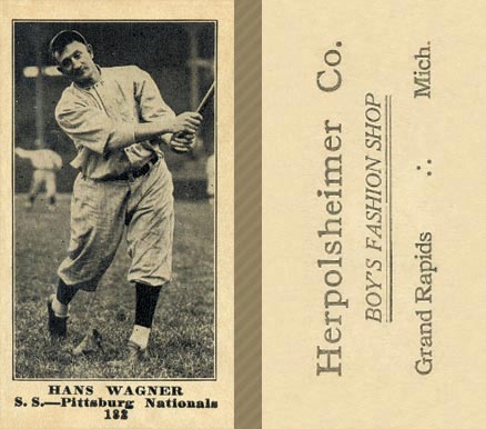 1916 Herpolsheimer Co. Honus Wagner #182 Baseball Card