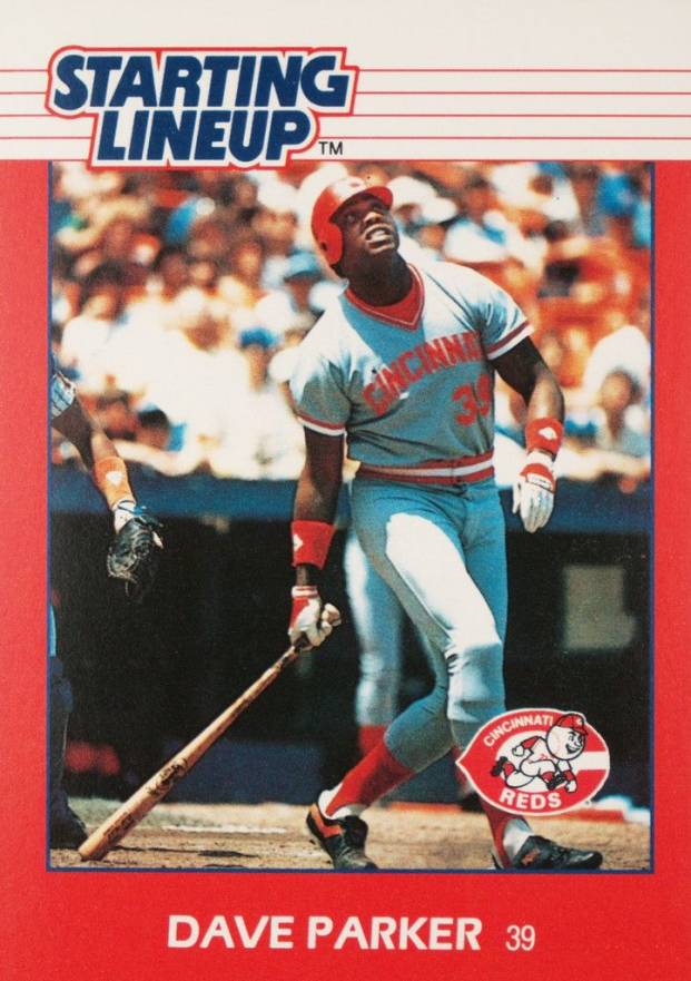 1988 Kenner Starting Lineup Dave Parker # Baseball Card