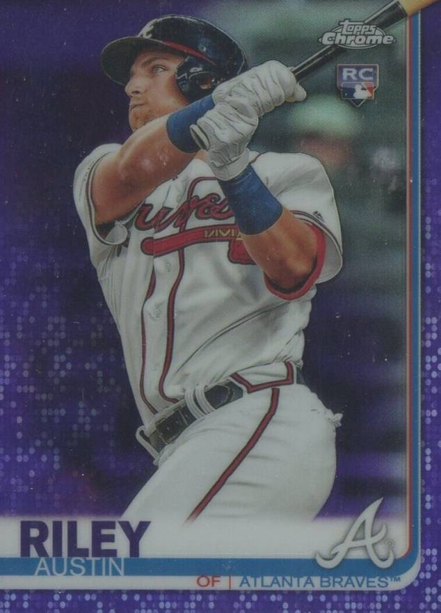 2019 Topps Chrome Update  Austin Riley #37 Baseball Card