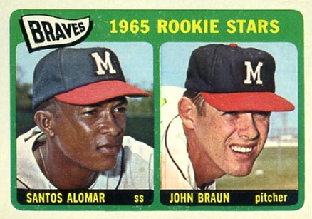 1965 Topps Sandy Alomar Jr. #82 Baseball Card