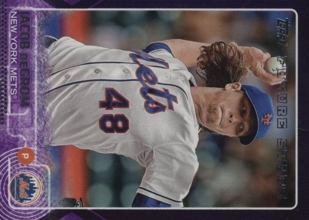 2015 Topps Jacob DeGrom #129 Baseball Card