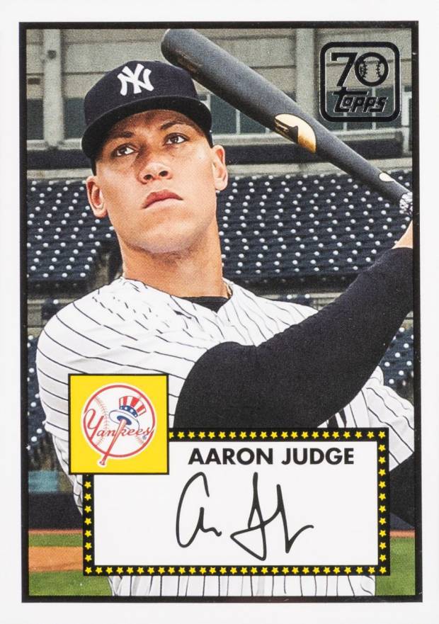 2021 Topps 70 Years of Topps Baseball Aaron Judge #2 Baseball Card