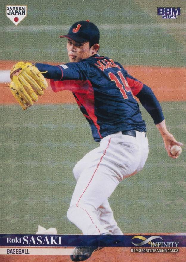 2023 BBM Infinity Roki Sasaki #28 Baseball Card
