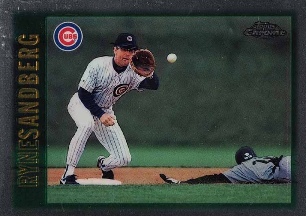 1997 Topps Chrome Ryne Sandberg #67 Baseball Card