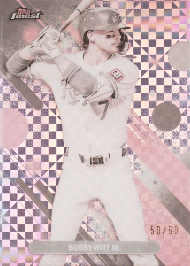 2025 Topps Finest Bobby Witt Jr. #28 Baseball Card