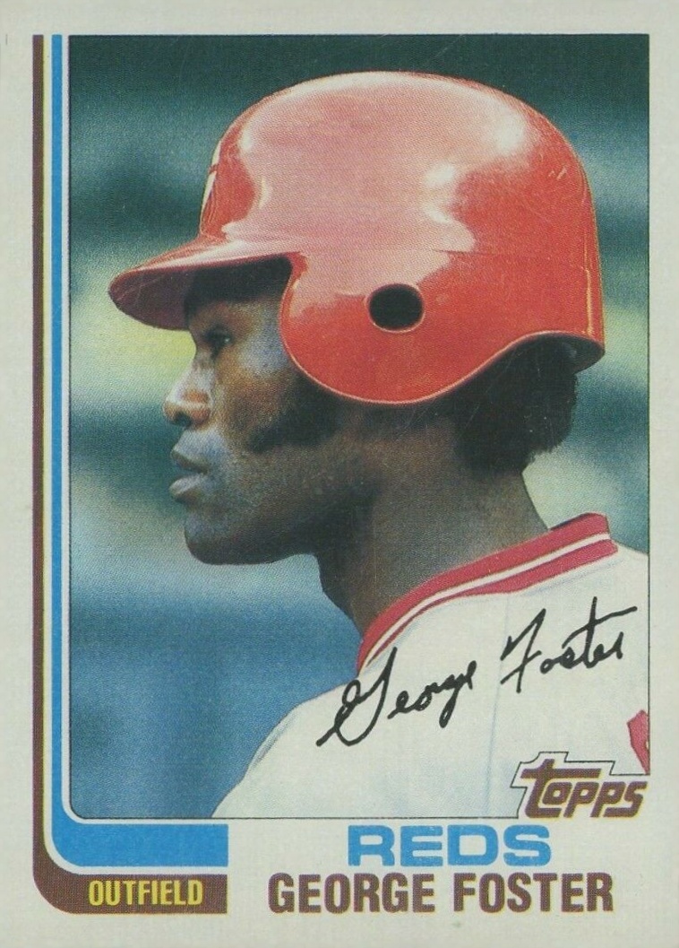 1982 Topps George Foster #700 Baseball Card