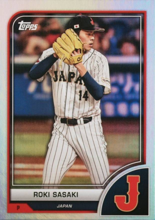 2023 Topps World Baseball Classic Roki Sasaki #21 Baseball Card